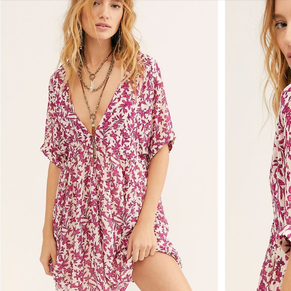 Free People Sun Up Mini Dress